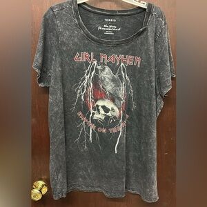 Torrid 2x Girl Mayhem Tshirt B2